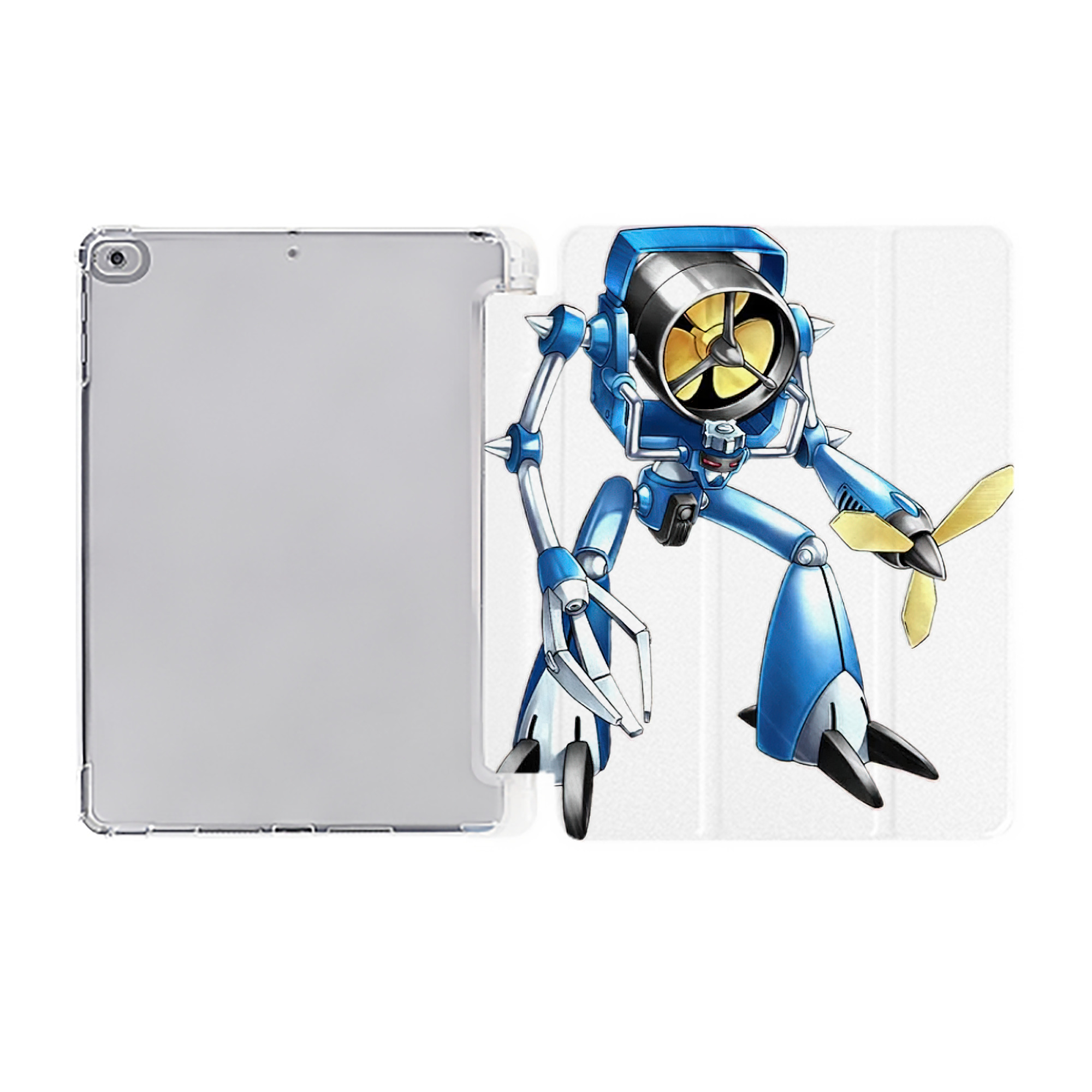 （画像用） 遊☆戯☆王 Yu-Gi-Oh! IPad ケース ペン収納付き 三つ折りスタンド PUレザー×シリコン 対応機種9.5/10.5/10.9インチ